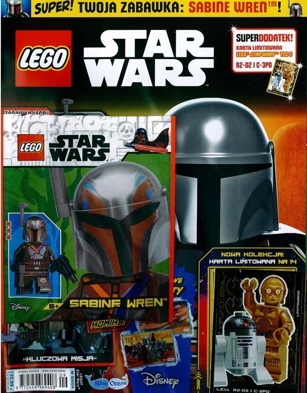 3/2025 LEGO STAR WARS + ZABAWKA SABINE WREN REEDYCJA