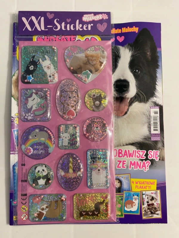 1/2026 KUDŁATE MALUCHY + PREZENT XXL STIKER NAKLEJKI