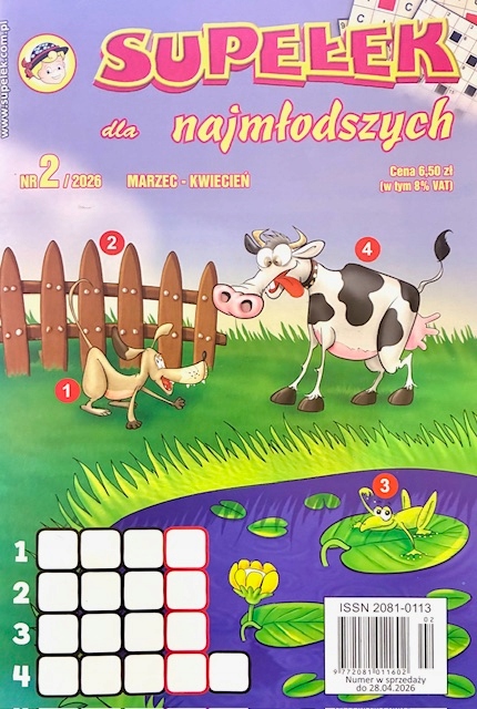 2/2026 SUPEŁEK DLA NAJMŁODSZYCH KRZYŻÓWKI