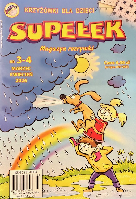 3-4/2026 SUPEŁEK MAGAZYN ROZRYWKI KRZYŻÓWKI