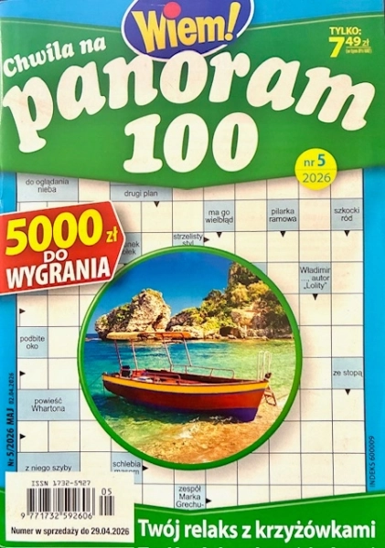 5/2026 CHWILA NA PANORAM 100 KRZYŻÓWKI PANORAMY