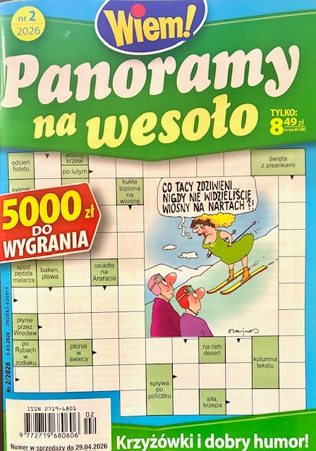 2/2026 PANORAMY NA WESOŁO KRZYŻÓWKI