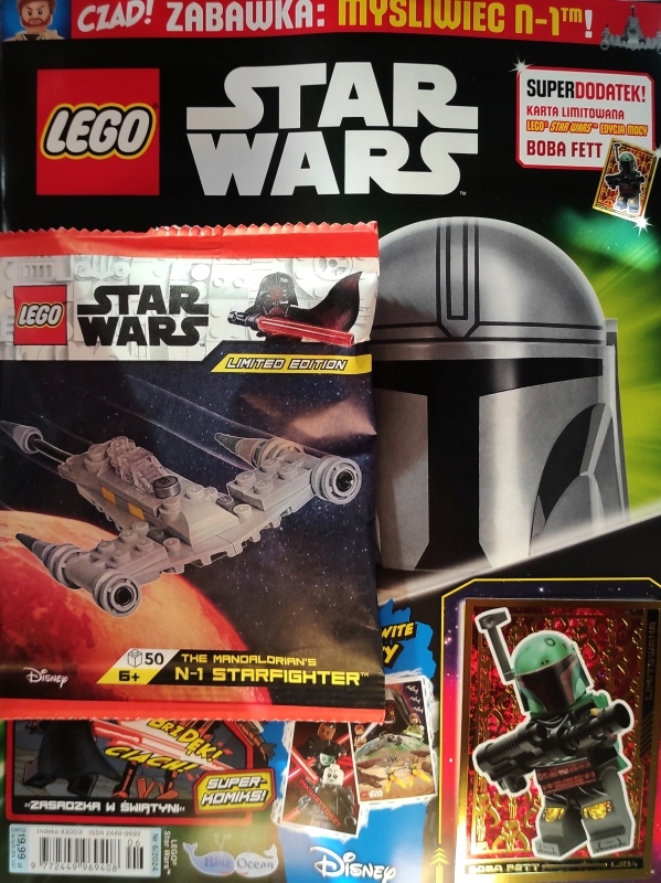 6/2024 LEGO STAR WARS + ZABAWKA THE MANDALORIAN'S N-1 STARFIGHTER