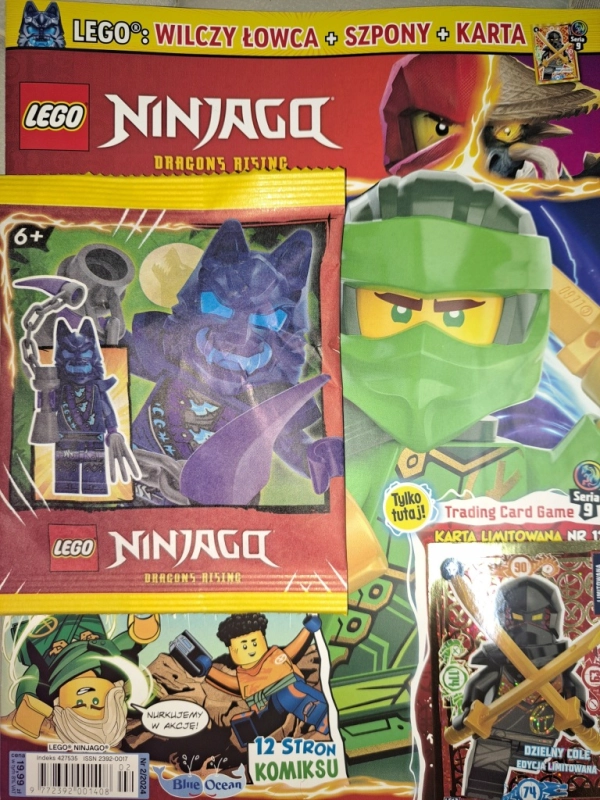 2/2024 LEGO NINJAGO + ZABAWKA DRAGONS RISING + KARTA