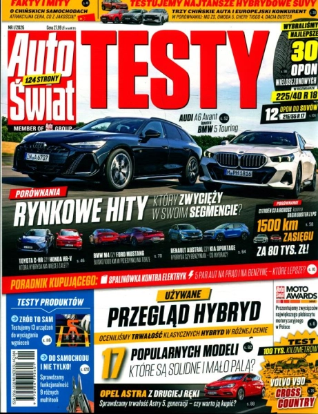 1/2026 AUTO ŚWIAT TESTY