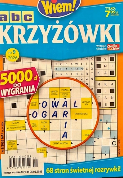 9/2026 ABC KRZYŻÓWKI WIEM! KRZYŻÓWKI