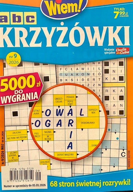 9/2026 ABC KRZYŻÓWKI WIEM! KRZYŻÓWKI