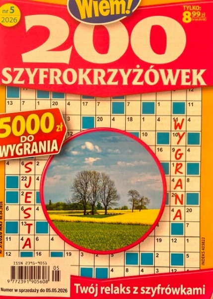 5/2026 200 SZYFRO KRZYŻÓWEK WIEM