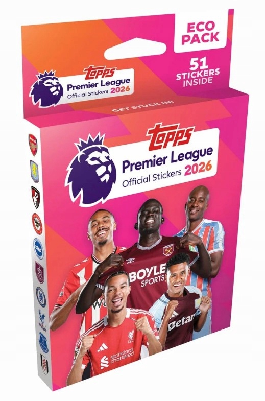 TOPPS PREMIER LEAGUE 2026 STIKERS 51 NAKLEJEK