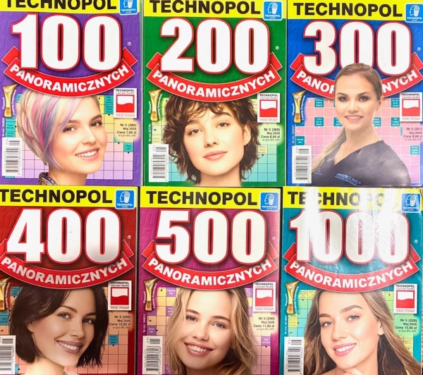 5/2026 100 200 300 400 500 1000 PANORAMICZNYCH KRZYŻÓWKI ZESTAW