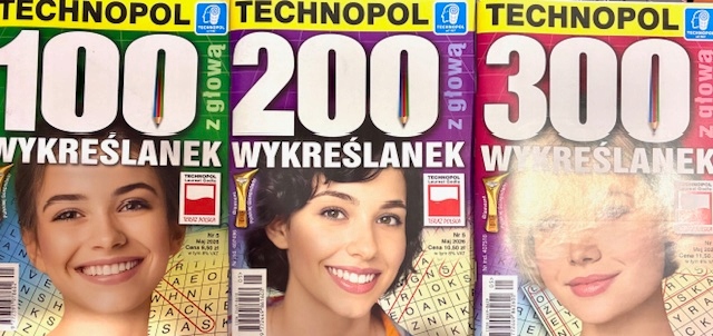 5/2026 100 200 300 WYKREŚLANEK Z GŁOWĄ KRZYŻÓWKI ZESTAW