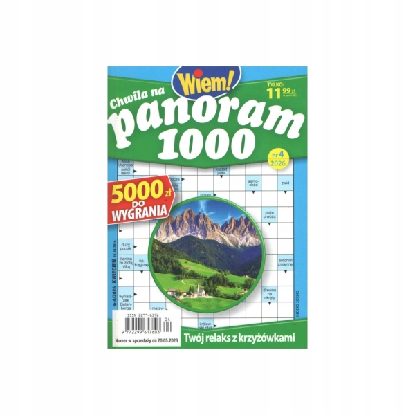 4/2026 CHWILA NA PANORAM 1000 KRZYŻÓWKI