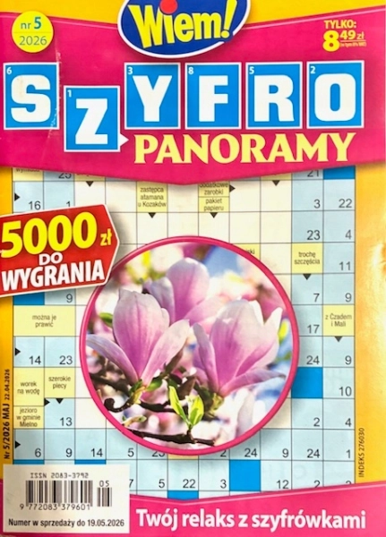 5/2026 SZYFRO PANORAMY KRZYŻÓWKI