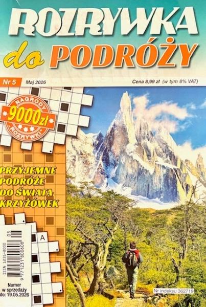 5/2026 ROZRYWKA DO PODRÓŻY KRZYŻÓWKI