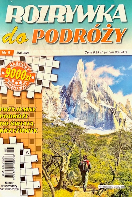 5/2026 ROZRYWKA DO PODRÓŻY KRZYŻÓWKI