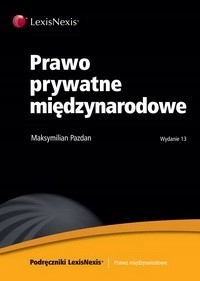 PRAWO PRYWATNE MIĘDZYNARODOWE MAKSYMILIAN PAZDAN
