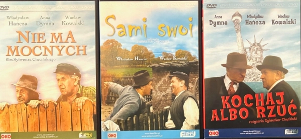 NIE MA MOCNYCH / SAMI SWOI / KOCHAJ ALBO RZUĆ 3 DVD