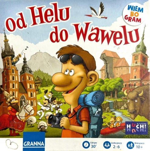 Gra planszowa Od Helu do Wawelu Granna