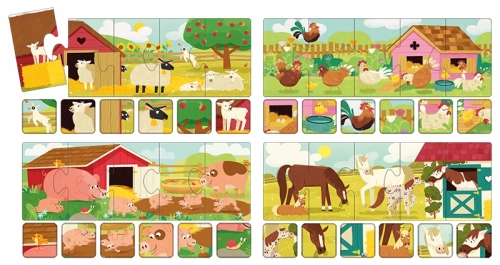 PUZZLE OBSERWACYJNE ZAGRODA 2 FARMA
