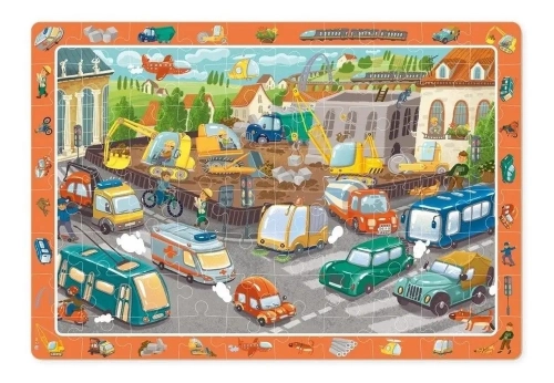 PUZZLE OBSERWACYJNE NA DRODZE 80 ELEMENTÓW
