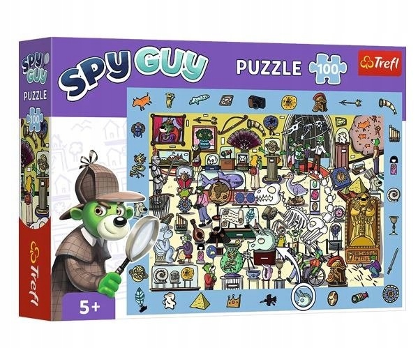 PUZZLE OBSERWACYJNE SPY GUY MUZEUM 100 ELEMENTÓW
