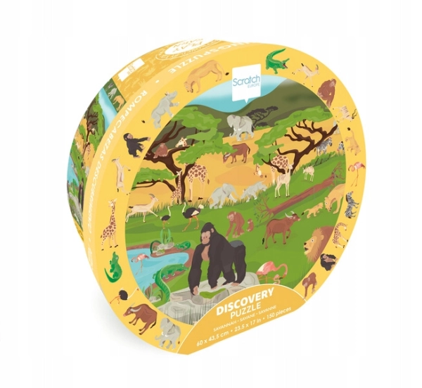 PUZZLE OBSERWACYJNE SAWANNA 150 ELEMENTÓW