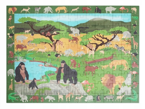 PUZZLE OBSERWACYJNE SAWANNA 150 ELEMENTÓW