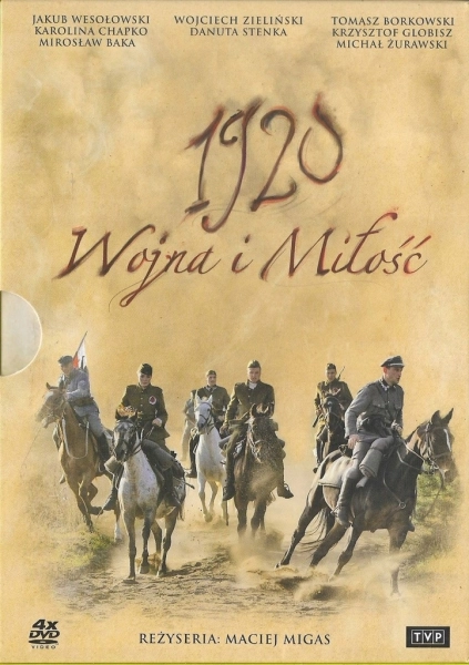 1920 Wojna i miłość 4xDVD płyta DVD