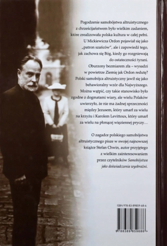 ODDAĆ ŻYCIE ZA POLSKĘ SAMOBÓJSTWO ALTRUISTYCZNE STEFAN CHWIN