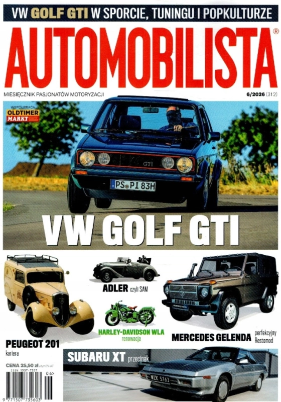 6/2026 AUTOMOBILISTA VW GOLF GTI