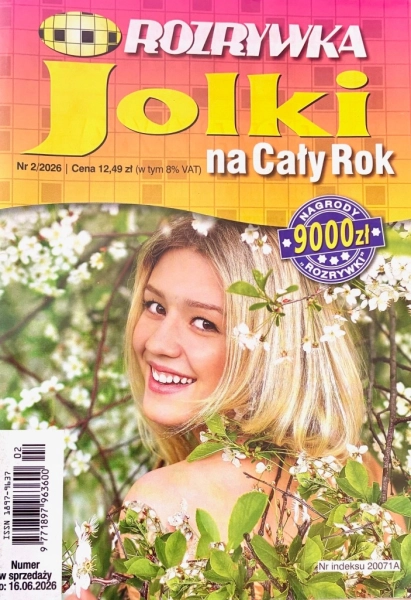 2/2026 ROZRYWKA JOLKI NA CAŁY ROK KRZYŻÓWKI