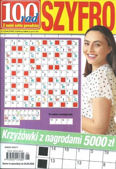6/2026 100 RAD SZYFRO DUŻE