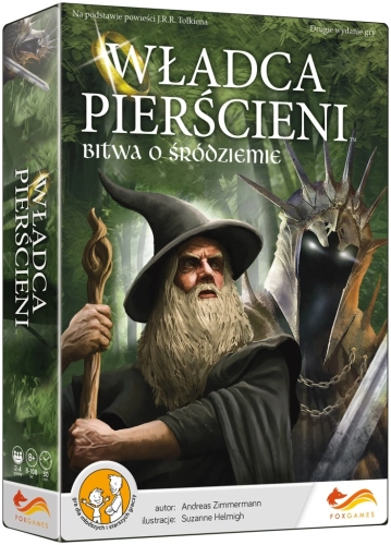 Gra planszowa WŁADCA PIERŚCIENI. BITWA O ŚRÓDZIEMIE FoxGames