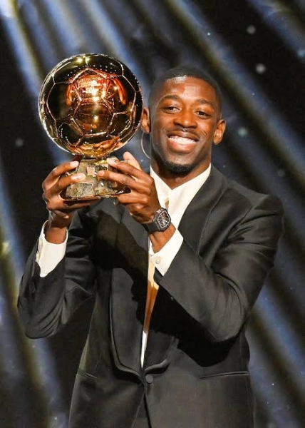 OUSMANE DEMBELE FRANCJA ZŁOTA PIŁKA 2025