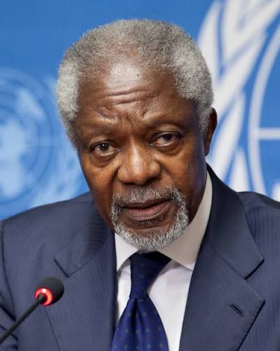 KOFI ANNAN GHANA NOBEL 2001