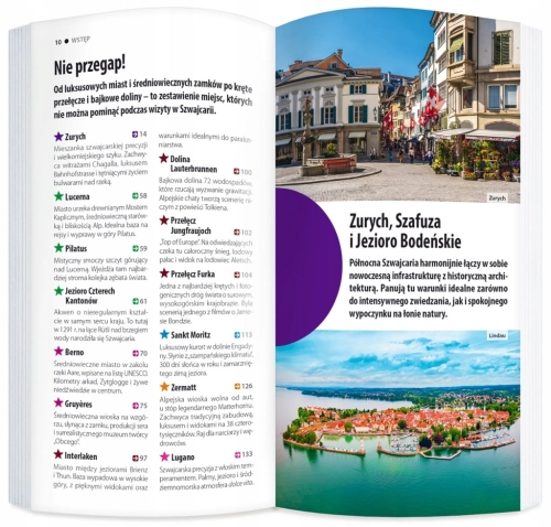 SZWAJCARIA LIGHT! PRZEWODNIK + MAPA MAGDALENA DZIADOSZ