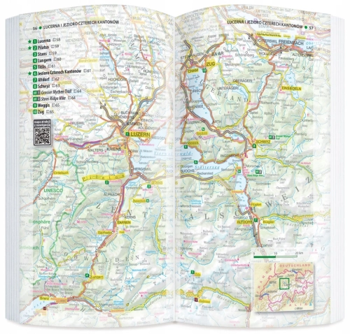 SZWAJCARIA LIGHT! PRZEWODNIK + MAPA MAGDALENA DZIADOSZ
