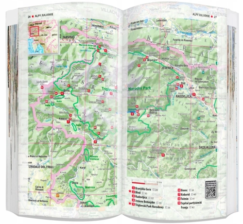SŁOWENIA TRIEST ISTRIA LIGHT PRZEWODNIK + MAPA 2 W 1