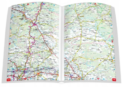POLSKA ATLAS SAMOCHODOWY 1:300 000