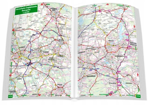 POLSKA ATLAS SAMOCHODOWY 1:300 000