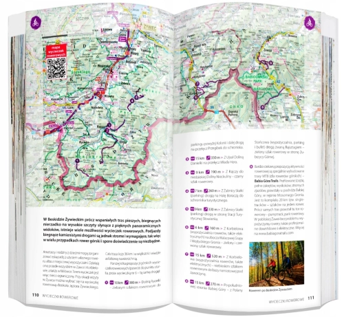 BESKID ŻYWIECKI LIGHT PRZEWODNIK + MAPA 1:50 000
