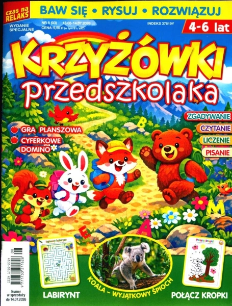 8/2026 KRZYŻÓWKI PRZEDSZKOLAKA