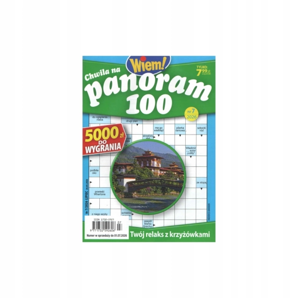 7/2026 CHWILA NA PANORAM 100 KRZYŻÓWKI