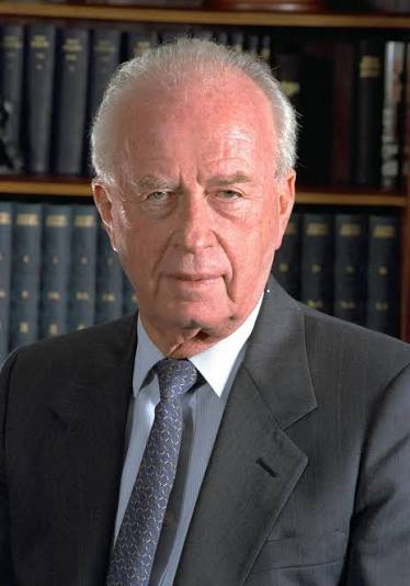 ICCHAK RABIN IZRAEL NOBEL 1994