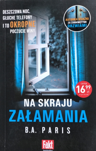 NA SKRAJU ZAŁAMANIA B A PARIS 