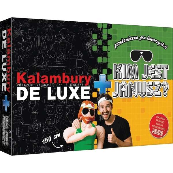 Kalambury DE LUXE + Kim jest Janusz? Trefl