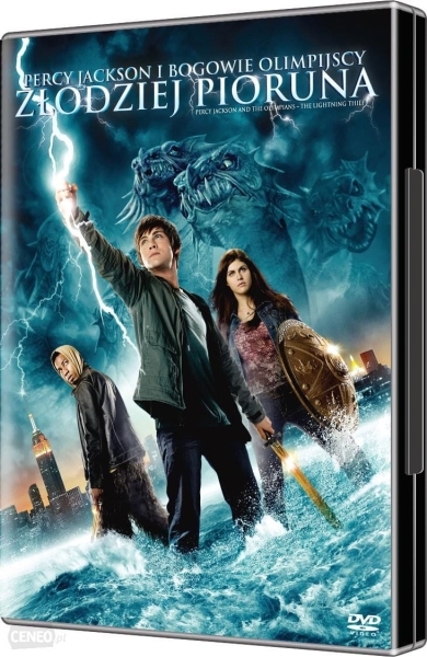 ZŁODZIEJ PIORUNA DVD RIORDAN BROSNAN FOLIA 