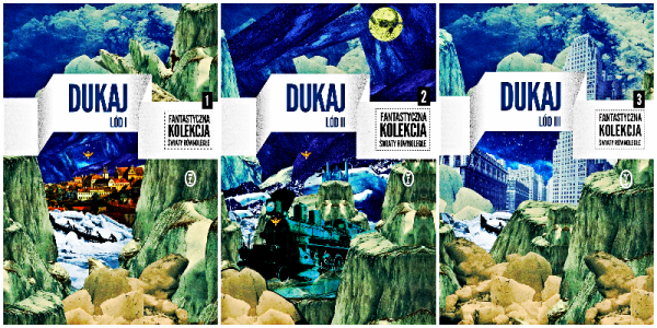 LÓD 1-3 JACEK DUKAJ NOWE 1744 STRONY FOLIA 