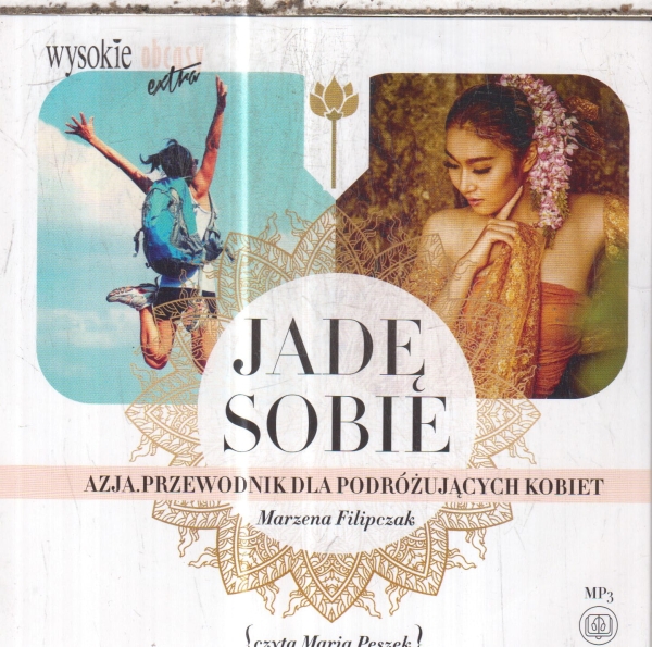 JADĘ SOBIE PRZEWODNIK AZJA  DLA KOBIET M FILIPCZAK PESZEK CD MP3