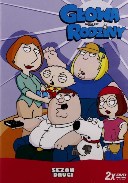 GŁOWA RODZINY FAMILY GUY SEZON 2 DVD